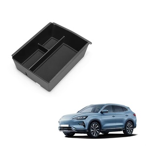 Organisateur de console centrale <span class=keywords><strong>pour</strong></span> voiture Seal U, boîte de rangement <span class=keywords><strong>pour</strong></span> accoudoir central en ABS <span class=keywords><strong>pour</strong></span> BYD Song Plus Champion - Product Image 1