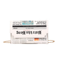 2020 Thương Mại Nước Ngoài Mới Cá Nhân Phong Cách Đường Phố Mô Hình Phun In Ấn Messenger Vai Duy Nhất Tạp Chí Ly Hợp Phong Bì Túi
