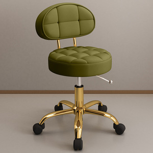 Sgabello da Parrucchiere e Estetista con Schienale, Girevole e Regolabile <span class=keywords><strong>in</strong></span> Altezza, Progettato Appositamente per Saloni di Bellezza e Uso Domestico - Product Image 6