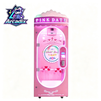 Nouvelle Offre Promotionnelle : Machine à griffes à monnayeur, jeu de coupe de peluches géantes à thème de barbier ou 'Coupe la corde', pour centres commerciaux et parcs d'attractions