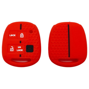 <span class=keywords><strong>Silicone</strong></span> chìa khóa xe Bìa Shell Fob cho TOYOTA avensis Camry Corolla RAV4 Prado Yaris Tarago FJ Cruiser Land cho Lexus Key trường hợp - Product Image 4