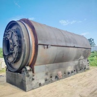Usine de pyrolyse de pneus usagés automatique de 5 à 15 tonnes, dernière génération, à vendre – Machine de pyrolyse de pneus pour la production d'huile, raffinage de pneus en huile