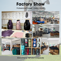 Sac de golf en cuir PU personnalisé avec logo OEM, 7 compartiments, grande capacité, imperméable, pour clubs de golf et accessoires