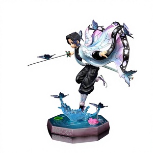 Figurines d'action d'anime japonais <span class=keywords><strong>Kochou</strong></span> <span class=keywords><strong>Shinobu</strong></span> Kamado Nezuko, modèle de décoration, poupée, cadeau, jouets pour enfants, artisanat en plastique - Product Image 1