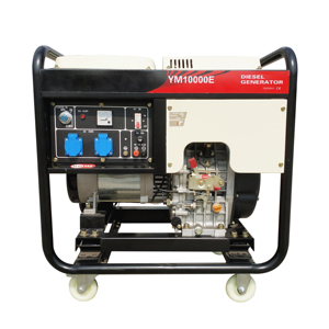 เครื่องกำเนิดไฟฟ้า 8KW เฟสเดียว แบบพกพา 4 จังหวะ ระบายความร้อนด้วยอากาศ 220V - Product Image 1