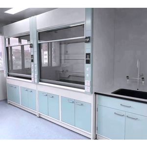 Equipo de laboratorio Campana de humos Tamaño personalizado Armario de humos de escape químico Campana de humos de laboratorio de escritorio - Product Image 3