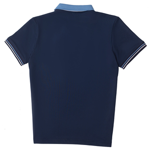 Polo en coton premium avec col en tricot côtelé, manches courtes, coupe moderne, adapté à l'image de marque d'entreprise ou à un usage quotidien décontracté - Product Image 5