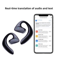 Écouteurs Traducteurs Intelligents M8 Android avec Contrôle Tactile pour Voyages à l'Étranger, Traduction Vocale et Interprétation Simultanée
