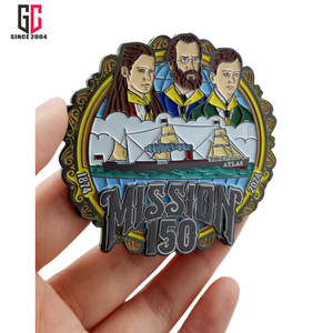 15 năm nhà máy tùy chỉnh con đường Finder 2024 sứ mệnh 150 ve áo pins - Product Image 5