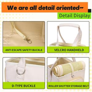 Pet Carriers Travel Products Luxury Breathable Outdoor Pet <b>Backpack</b> Zipper Warm Durable Nylon Foldable Carrier Dogs <b>cat</b> Carriers - Product Image 6