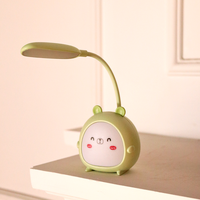 Lampe LED avec batterie intégrée Rechargeable par USB, veilleuse d'intérieur en forme de mouton, dessin animé, lampe de bureau pour enfants, cadeau d'étude et de lecture
