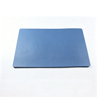 Ensemble de sets de table en cuir PU de luxe, imperméables et résistants à la chaleur, sets de table ronds de style nordique, sous-verres pour la maison et les restaurants