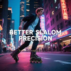 Patins à roulettes en ligne pour hommes <span class=keywords><strong>Urban</strong></span> - Freeride Slalom City Street Skating, botte rigide avec roulements ABEC-9 et support de cheville, semelles intérieures et lacets bonus - Product Image 6