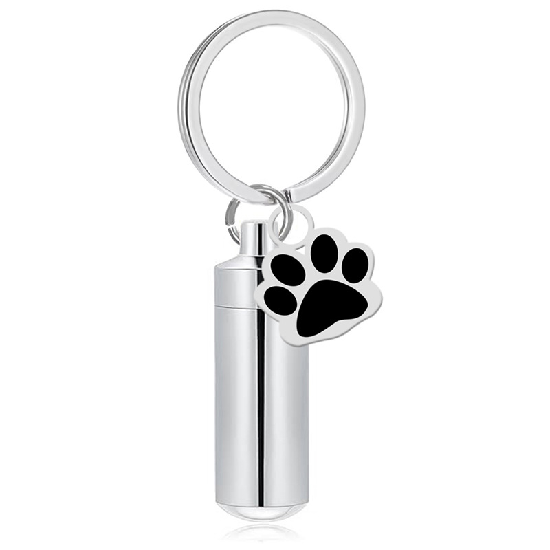 cat Dog Pet Cremation Urn Keychain Keepsake*A