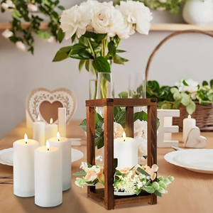 Paraffin Wax White Pillar <b>Candles</b> Remote Control Wax Led Large Pillar <b>Candles</b> for Home Decor & <b>Weddings</b> - Product Image 5