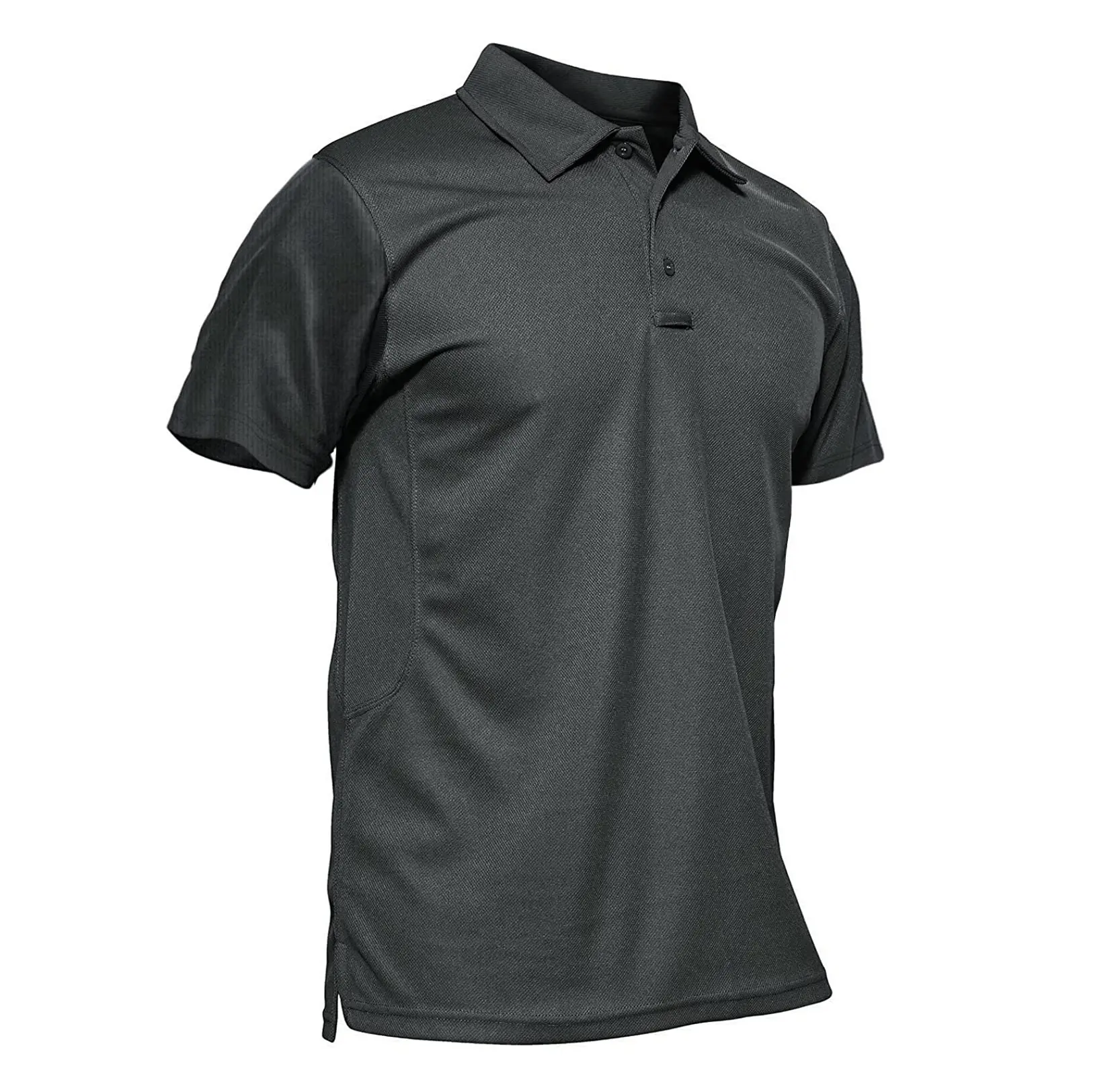 Polo à manches longues et courtes pour hommes, t-shirt tactique de Performance à séchage rapide, échantillon gratuit