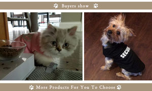 子供と休日のためのXSサイズ犬と猫のための夏のアパレルペットタンクトップ<span class=keywords><strong>T</strong></span>シャツ - Product Image 6