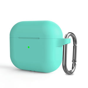 Housse souple ultra-fine pour Apple <span class=keywords><strong>Airpods</strong></span> 3, casque sans fil à dents bleues, sac <span class=keywords><strong>de</strong></span> protection antichoc, étui Airpod en Silicone, vente en gros - Product Image 3