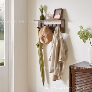 Piano Key Style Wall Mounted <b>Clothes</b> <b>Rack</b> 2 Tier Entryway Bedroom Coat <b>Rack</b> Eco Friendly Clothing Organizer - Product Image 2