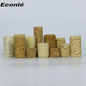 Bouchons de liège naturels pour vin - Bouchons en bois en <span class=keywords><strong>vrac</strong></span> et personnalisés pour vin rouge, champagne et spiritueux - Product Image 1