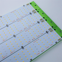 KingBrite led Samsung lm301h/lm301h + epistar 660nm/lm301h + 660nm UV IR / LM281B + pro barre de croissance led à spectre complet (PCBA + dissipateur thermique)