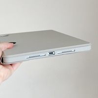 Casing Tablet Plastik Putar 360 Derajat Tri+Y Lipat untuk Pad Pro 11 Inch 2025 dengan Tempat Pena Hawei MatePad Air 11.5