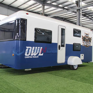 Remorque de collation multifonctionnelle pour dessert européen pour <span class=keywords><strong>camping</strong></span> pour salle à manger en voiture à café et crème glacée - Product Image 1