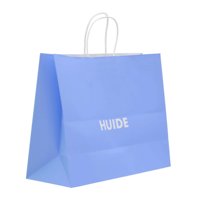 Sacs de shopping en papier kraft recyclables personnalisés avec poignées, vente en gros, sacs cadeaux écologiques colorés avec logo pour boutique de détail