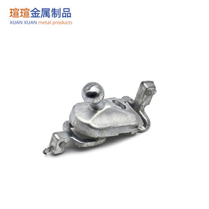 Pièce moulée sous pression en alliage de zinc Xuan Xuan, fabriquée sur mesure pour application robotique, précision de 0,01 mm, surface pulvérisée - Product Image 2