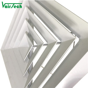 HVAC ระบายอากาศ4ทางกระจายอากาศอลูมิเนียมเพดาน - Product Image 5