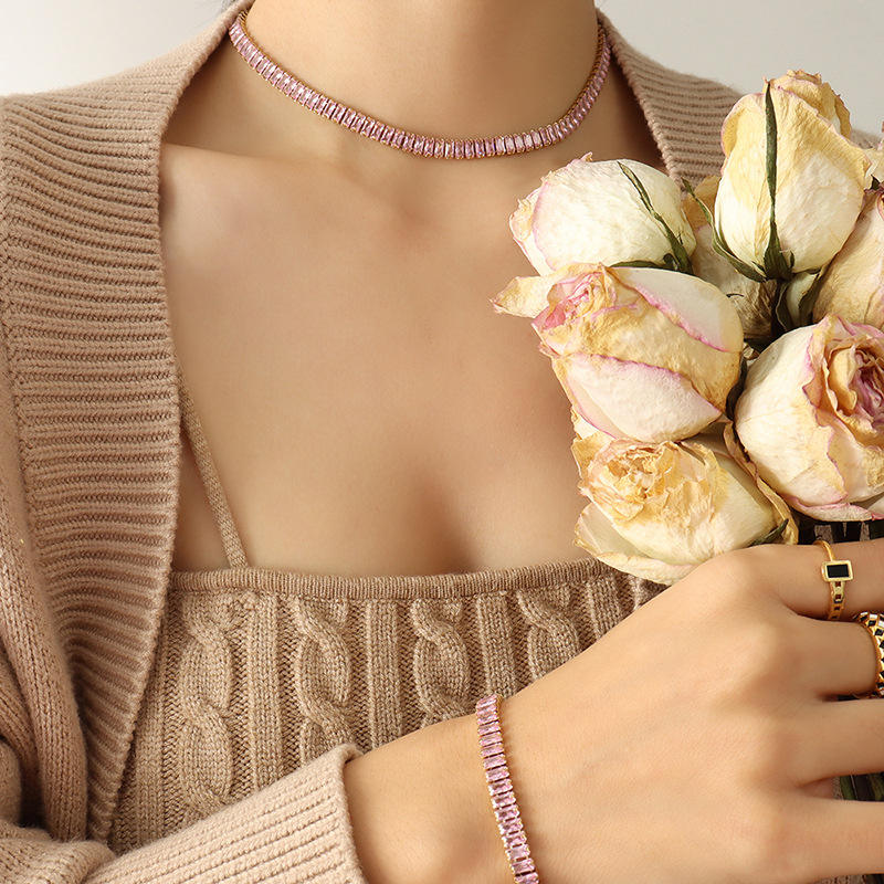 Necklace - Pink