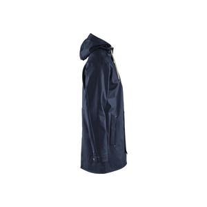 BLAKLADER-Chubasquero 439920168600S con cremallera bidireccional Nivel 2 Azul marino oscuro-EAN 7330509659311 PROTECCIÓN TODO TIEMPO - Product Image 5