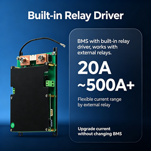 Balanceador Activo Inteligente BMS 96S 128S 256S 48V 400V 1024V hasta 600A Maestro Esclavo Alta Tensión ESS GPS BT RS485 CAN LiFePO4 Auto - Product Image 2