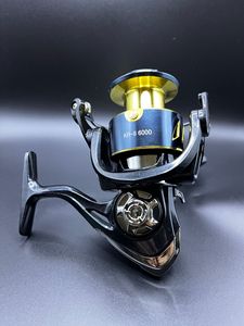 Carrete de Pesca Surfcasting para <span class=keywords><strong>Tica</strong></span> Okuma, Carrete Giratorio para Mano Izquierda con Freno Magnético, 8 Rodamientos, Carrete de Jigging Lento para Agua Salada - Product Image 4