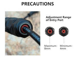 IP68 2 Pin thông tư kết nối không thấm nước không thấm nước điện Dây cáp nối phụ kiện - Product Image 3