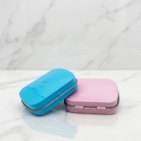 Mini boîte en métal pour chocolat avec matériaux recyclés, logo et couleur personnalisés pour les cadeaux alimentaires et artisanaux