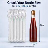 AIR-DFLY Sac gonflable à 6 colonnes d'air 55um pour emballage protecteur de bouteilles en verre – Vente en gros
