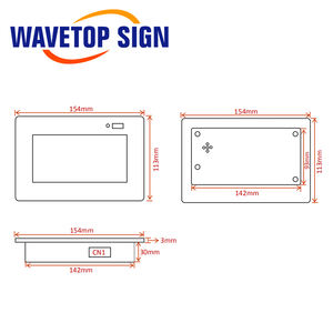 ระบบควบคุมเลเซอร์ Co2 WaveTopSign Trocen AWC7813 สำหรับเครื่องแกะสลักและตัดด้วยเลเซอร์ Co2 - Product Image 3