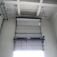 Fabricant chinois de portes de garage industrielles modernes, automatiques, en acier inoxydable, coupe-feu, à levage vertical et coulissantes