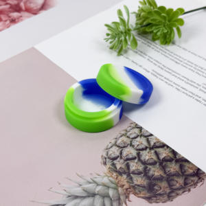 Wholesale <b>Mini</b> Colorful 15g 67mm Silicone Jars Container Silica Gel Bowl Smoking Jar Container <b>Storage</b> Bowl - Product Image 2