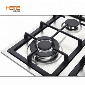 Built-In 4 Burner Gas 304# Stainless Steel Top CE UKCA Certificate for Household Use Supports Model PG6041S-A1CIA - Product Image 4