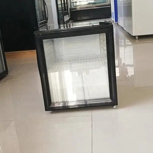52리터 상업용 미니바 음료 식품 유리 도어 카운터탑 디스플레이 냉장고 - Product Image 3