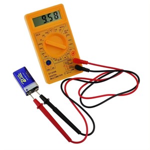 มัลติมิเตอร์ดิจิตอล DT-830B คุณภาพสูง สำหรับเครื่องมือทดสอบ พร้อมฟังก์ชั่นทดสอบแบตเตอรี่และเสียงเตือน - Product Image 3