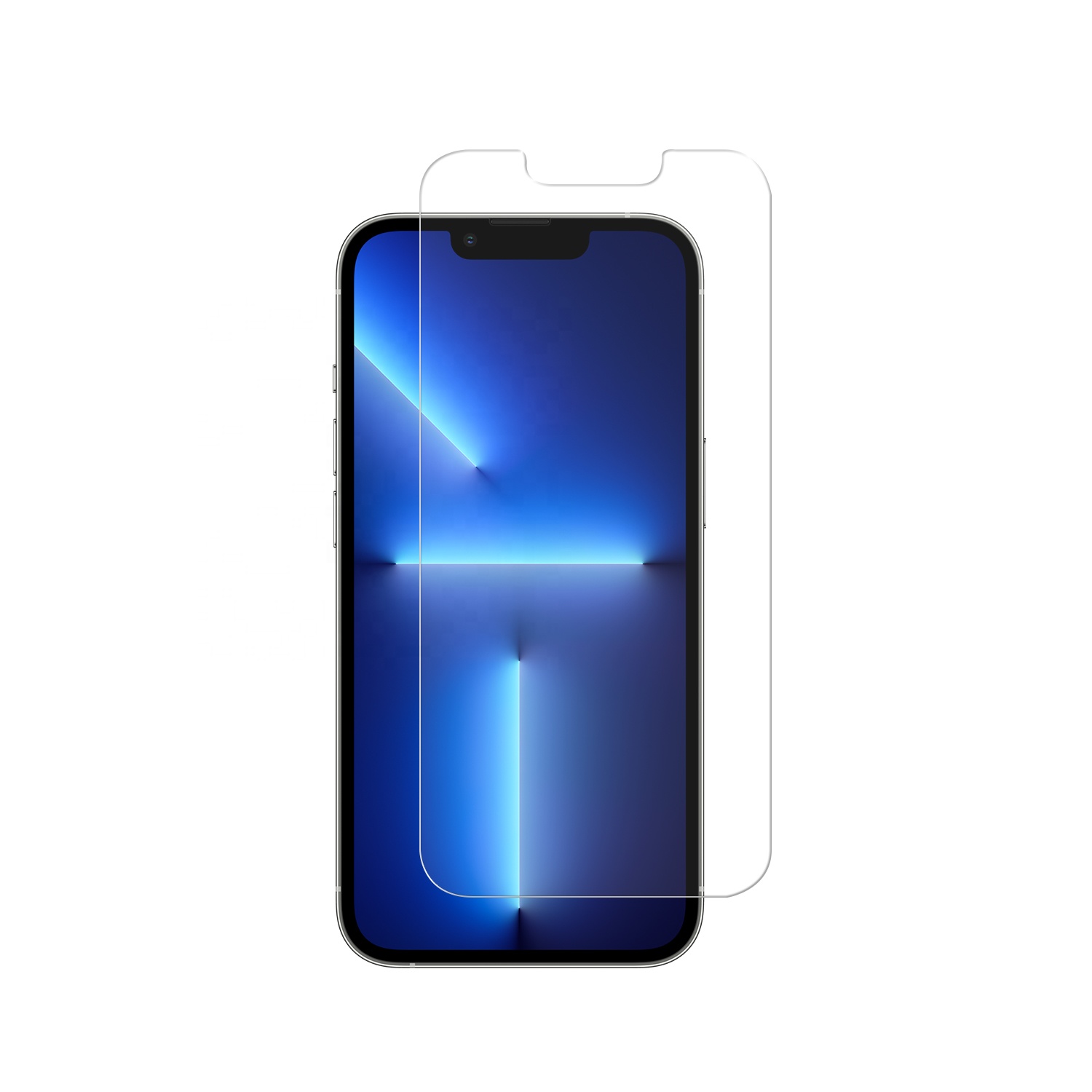 Оптовая продажа, 0,33 мм, Япония, HD прозрачное закаленное стекло с защитой от отпечатков пальцев для мобильного телефона, Защита экрана для Iphone 13 5,4 "6,1" 6,7"