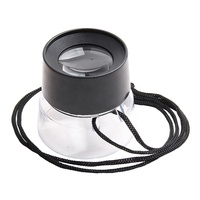 Factory Best-Selling 10x Magnification PMMA Plastic Desktop Magnifying Loupe Optical Reading Magnifiers for Elderly