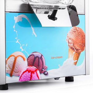 Machine à crème glacée verticale automatique 1400 W, machine à flocons de neige, mélangeur de crème, boisson froide, broyeur de glace, chocolat, <span class=keywords><strong>vanille</strong></span> - Product Image 3