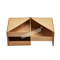 Caja de papel Kraft con cajón multicapa personalizable al por mayor, caja de embalaje para joyería, perfume cosmético, regalo Premium