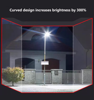 Lampadaire Solaire LED Séparé 300W 400W IP65 en Aluminium Moulé Sous Pression, Allumage Crépusculaire, pour Routes Rurales, Allées de Ferme, Faible MOQ et LOGO Personnalisé
