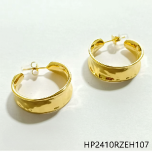 Orecchini alla moda placcati in oro alla moda per donna da indossare ogni giorno e feste accessorio regalo perfetto - Product Image 1