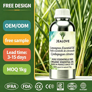 Aceite Esencial de Citronela (Cymbopogon Citratus) Puro y Natural para Piel Grasa y Mixta, Purificante, Repelente de Insectos, Aceite de Aromaterapia - Product Image 1